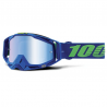 Lunettes 100% Racecraft Dreamflow écran bleu miroir