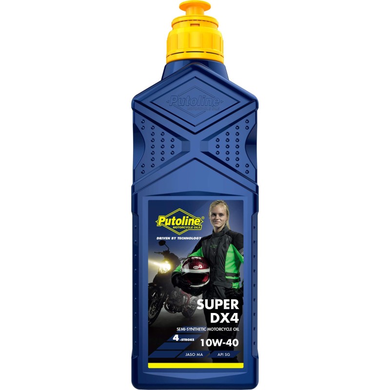 Huile moteur Putoline 4 temps 10W-40 Semi Synthétique Super DX4 Huile moteur Putoline 4 temps 10W-40 Semi Synthétique Super DX4