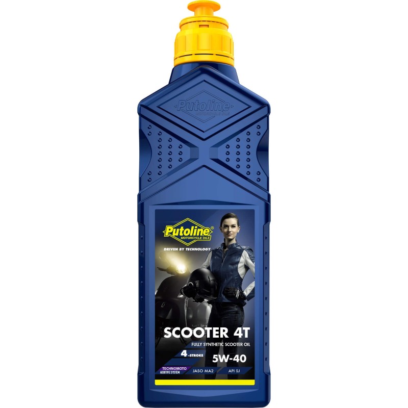 Huile moteur 4 temps 5W-40 Putoline Scooter 4T Huile moteur 4 temps 5W-40 Putoline Scooter 4T