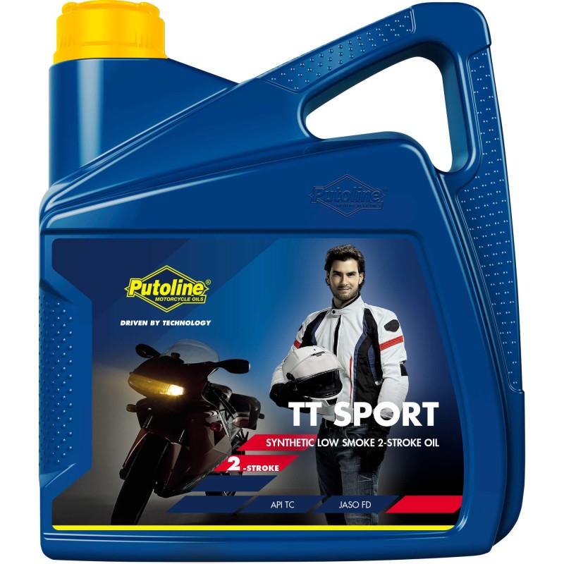 Huile moteur Putoline synthétique 2 temps TT Sport 4 litres Huile moteur Putoline synthétique 2 temps TT Sport 4 litres