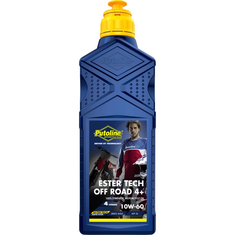 Huile moteur Putoline 4 temps 10W-60 Synthétique Off Road 4+ Huile moteur Putoline 4 temps 10W-60 Synthétique Off Road 4+