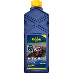 Huile moteur 4 temps Putoline N-Tech® 1 litre Pro R+ 10W-40