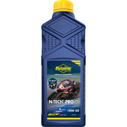 Huile moteur 4 temps Putoline N-Tech® 1 litre Pro R+ 10W-50