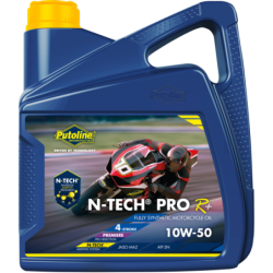 Huile moteur 4 temps Putoline N-Tech® 4 litres Pro R+ 10W-50