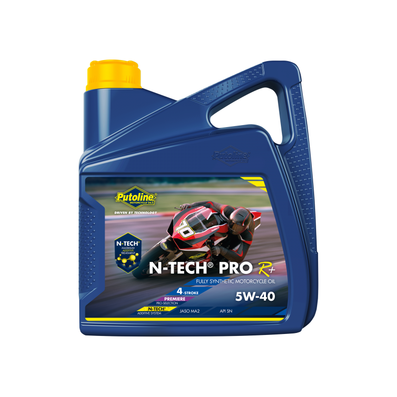 Huile moteur 4 temps Putoline N-Tech® 4 litres Pro R+ 5W-40 Huile moteur 4 temps Putoline N-Tech® 4 litres Pro R+ 5W-40