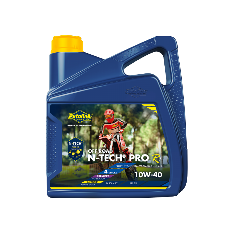 Huile moteur 4 temps Putoline N-Tech® 4 litres Pro Off Road 10W-40 Huile moteur 4 temps Putoline N-Tech® 4 litres Pro Off Road 10W-40