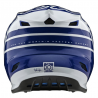 Casque Troy lee design GP Polyacrylite Silhouette Bleu Navy / Blanc Taille L 58/59cm