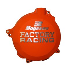Couvercle de carter d'embrayage BOYESEN Factory Racing rouge - Gas Gas MC85