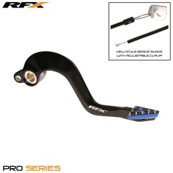 Pédale de frein arrière RFX Pro ST 250 YZF 2024 à 2025 / 450 YZF 2023 à 2025 - bleu