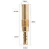 Gicleur de ralenti Keihin PROX N424-21 taille 42 (Pack de 5)