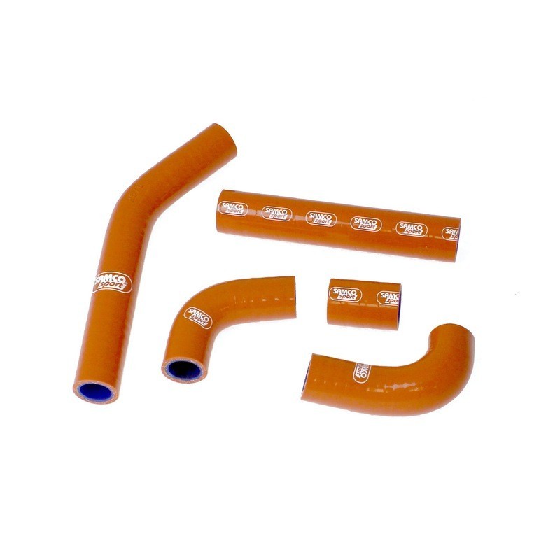 Durites de radiateurs silicone SAMCO 5 unités KTM EXC125/200 Durites de radiateurs silicone SAMCO 5 unités KTM EXC125/200
