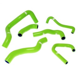 Durites de radiateurs silicone SAMCO 6 unités Kawasaki ZX6R/RR