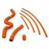 Durites de radiateurs silicone SAMCO 7 unités KTM