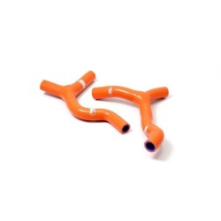 Durites de radiateurs silicone SAMCO type Y 2 unités KTM / Husqvarna