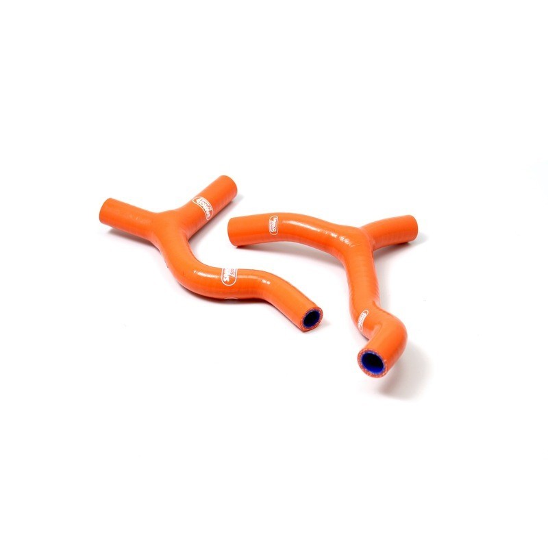 Durites de radiateurs silicone SAMCO type Y 2 unités KTM / Husqvarna Durites de radiateurs silicone SAMCO type Y 2 unités KTM / Husqvarna