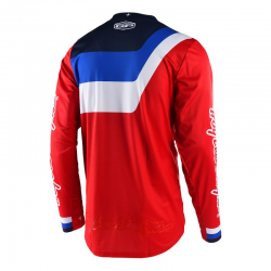 Maillot Troy lee design GP Prisma Rouge