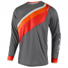 Maillot Troy lee design GP Prisma gris orange