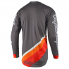 Maillot Troy lee design GP Prisma gris orange