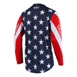 Maillot Troy lee design GP Star navy Enfant taille YXL