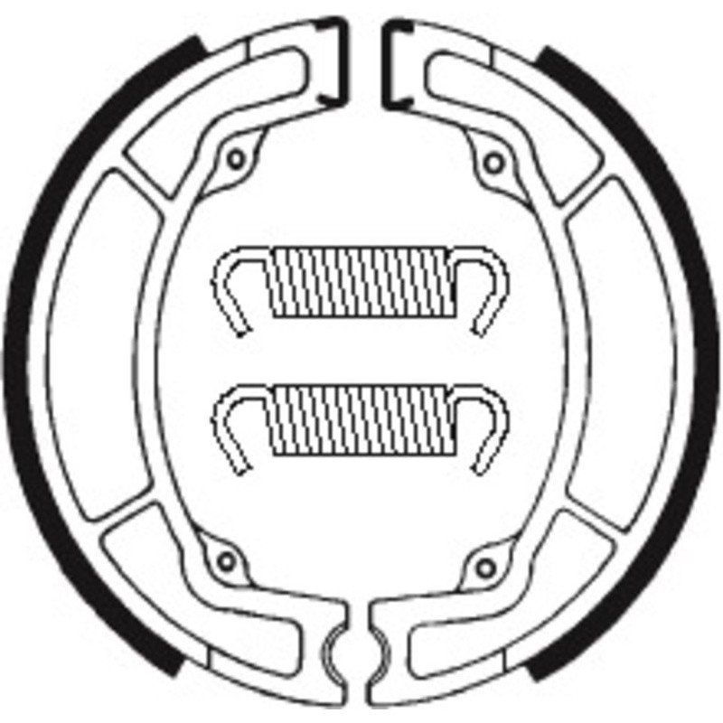 Mâchoires de frein TECNIUM organique - BA033