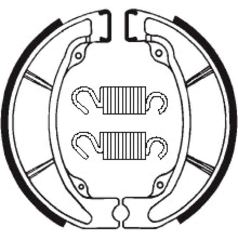 Mâchoires de frein TECNIUM organique - BA047