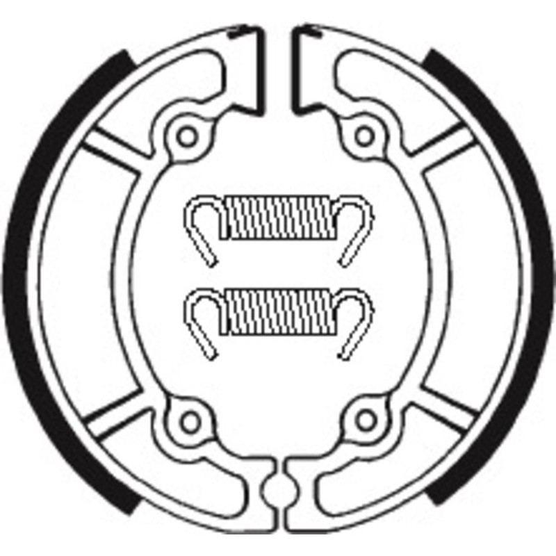 Mâchoires de frein TECNIUM organique - BA102