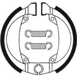 Mâchoires de frein TECNIUM Scooter organique - BA193