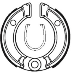 Mâchoires de frein TECNIUM organique - BA010