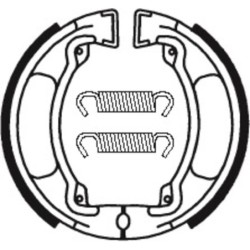 Mâchoires de frein TECNIUM organique - BA032