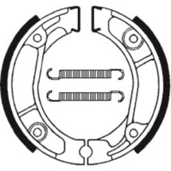 Mâchoires de frein TECNIUM organique - BA013