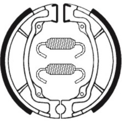 Mâchoires de frein TECNIUM organique - BA015