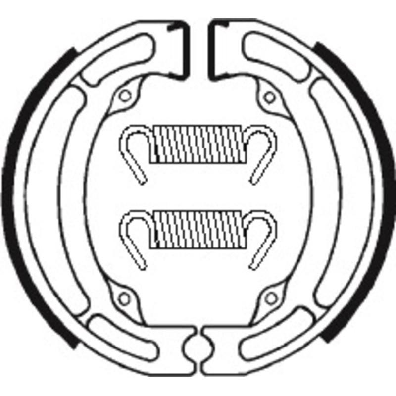 Mâchoires de frein TECNIUM organique - BA017