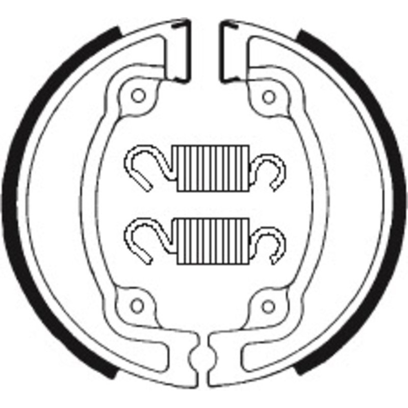 Mâchoires de frein TECNIUM organique - BA041
