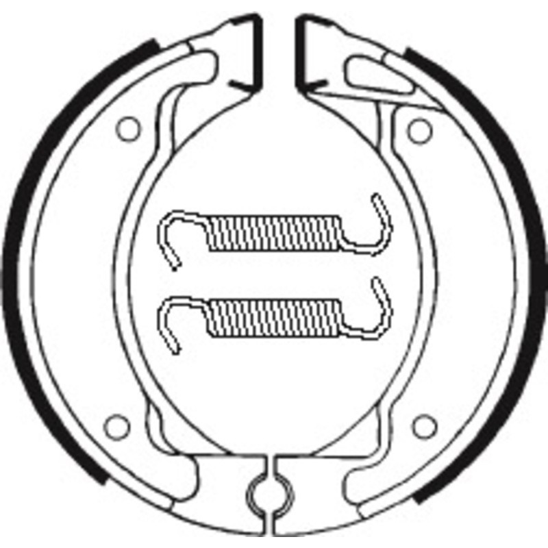 Mâchoires de frein TECNIUM organique - BA050