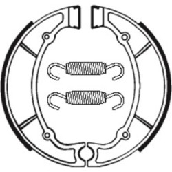 Mâchoires de frein TECNIUM Street organique - BA063