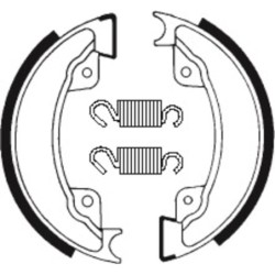 Mâchoires de frein TECNIUM Street organique - BA077