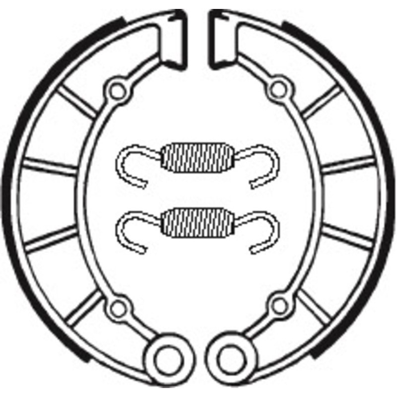 Mâchoires de frein TECNIUM Street organique - BA091