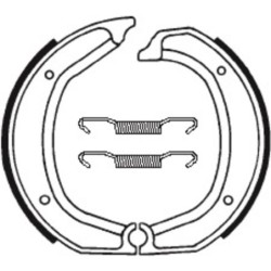 Mâchoires de frein TECNIUM Street organique - BA139