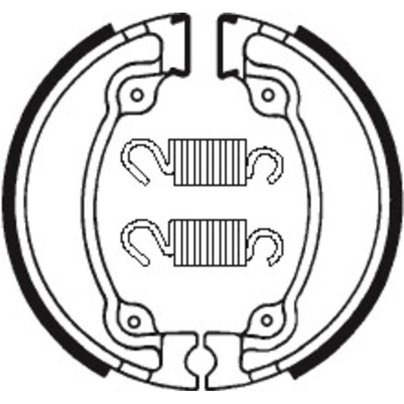 Mâchoires de frein TECNIUM Street/organique - BA026