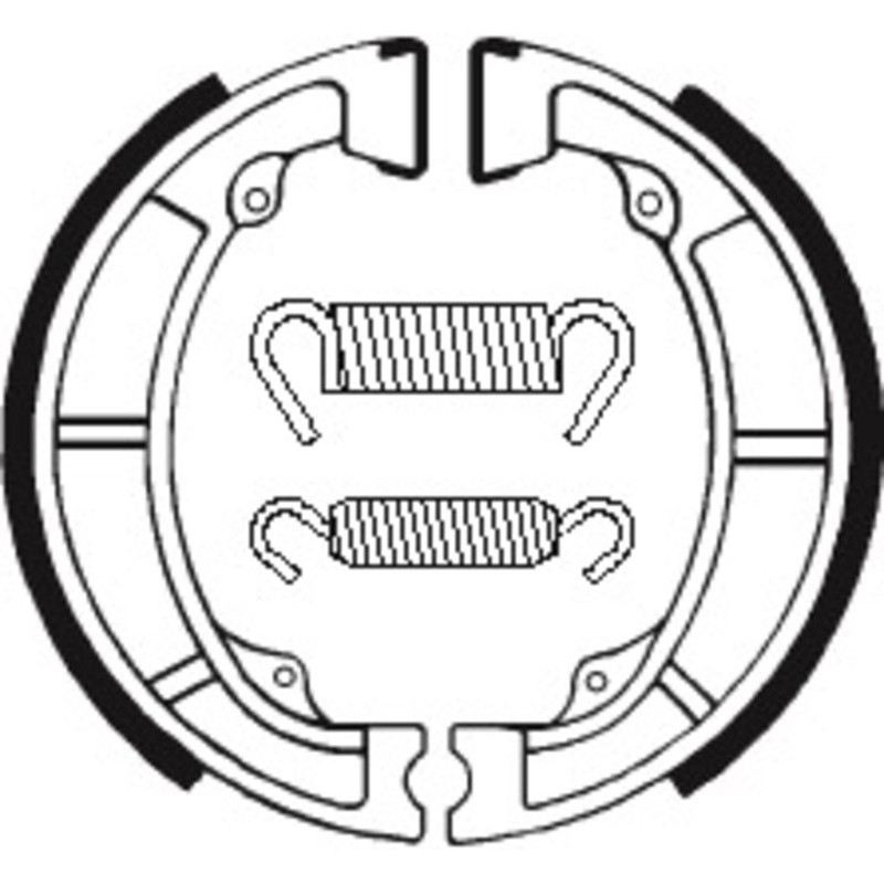 Mâchoires de frein TECNIUM Street/organique - BA039