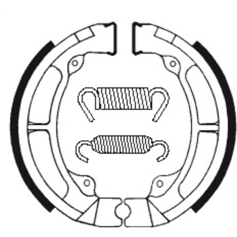 Mâchoires de frein TECNIUM Street/organique - BA056