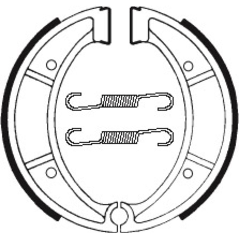 Mâchoires de frein TECNIUM Street/organique - BA117