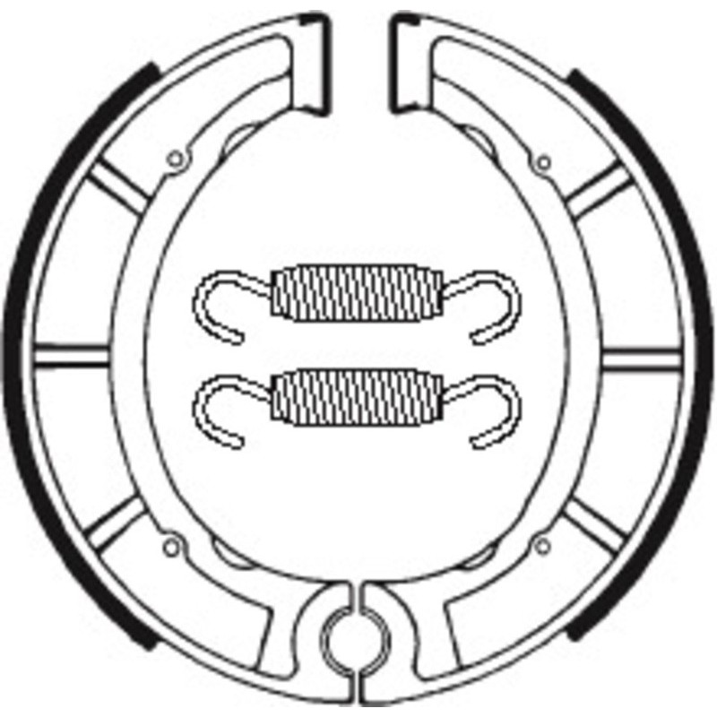Mâchoires de frein TECNIUM Street/organique - BA035