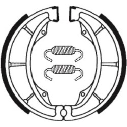 Mâchoires de frein TECNIUM Street/organique - BA183