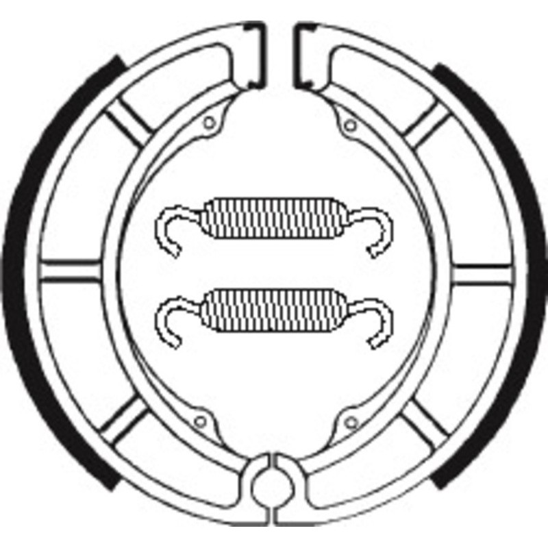 Mâchoires de frein TECNIUM Street/Quad organique - BA052