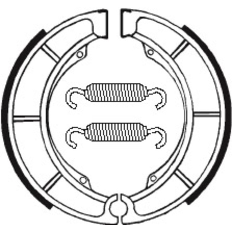 Mâchoires de frein TECNIUM Street/Quad organique - BA098