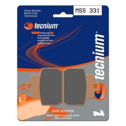 Plaquettes de frein TECNIUM Maxi Scooter métal fritté - MSS331