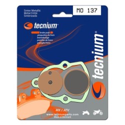 Plaquettes de frein TECNIUM Motocross / enduro métal fritté - MO137