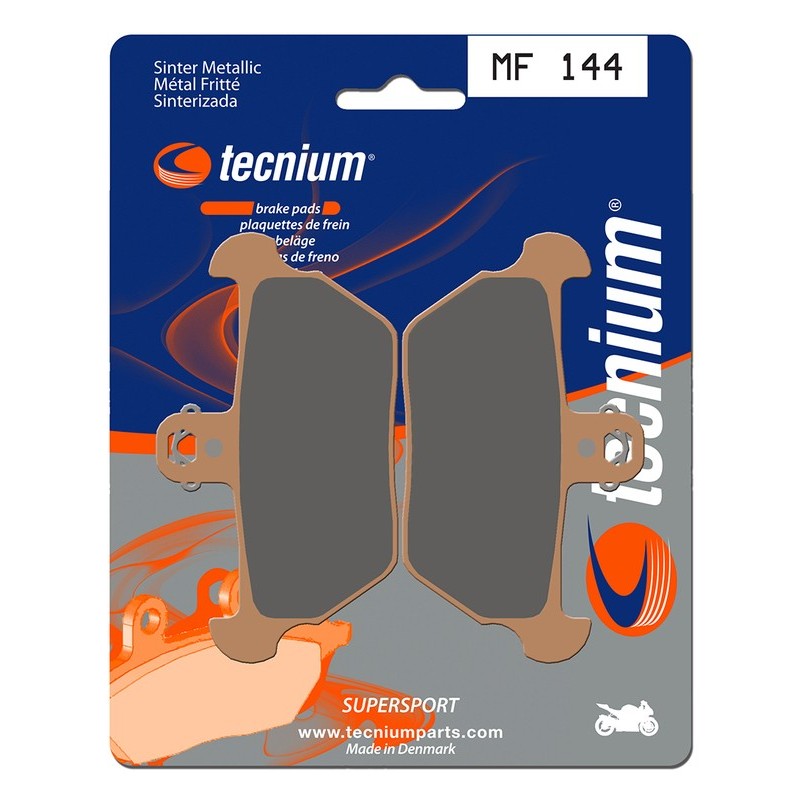 Plaquettes de frein TECNIUM Performance métal fritté - MF144