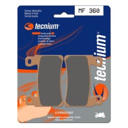 Plaquettes de frein TECNIUM Performance métal fritté - MF360